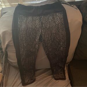 RBX Black and Gray Active Leggings